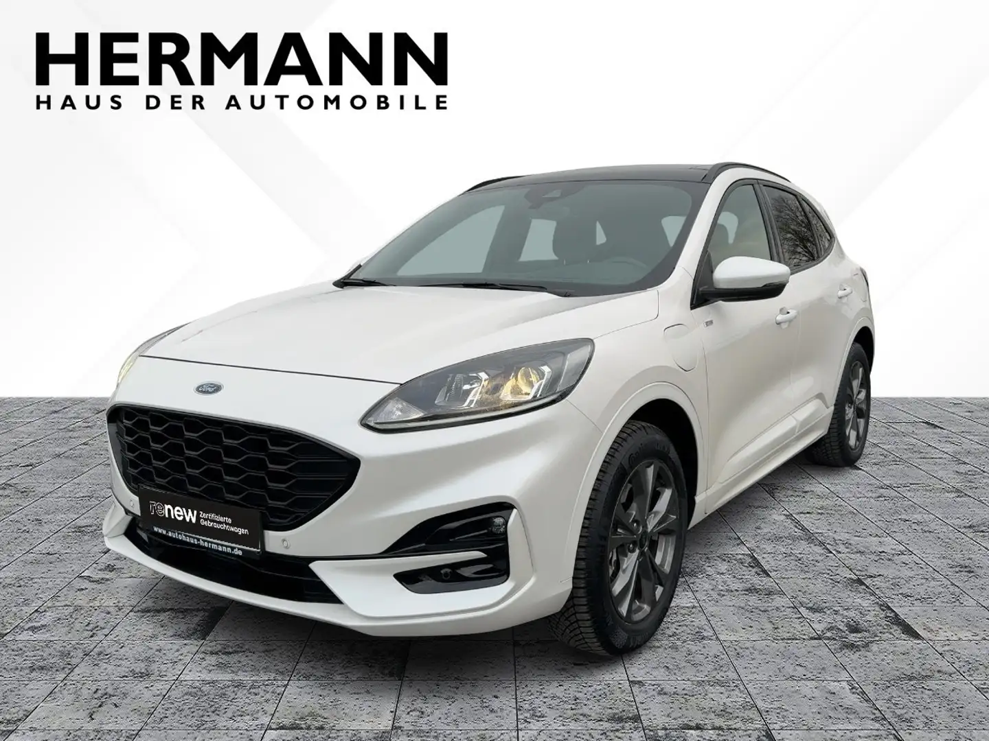 Ford Kuga 2.5 Duratec PHEV ST-Line NAVI, Pano, Kamera Weiß - 1