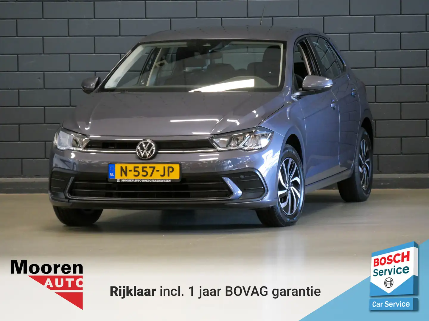 Volkswagen Polo 1.0 96PK TSI Life | APPLE CARPLAY | CRUISE CONTROL Gris - 1