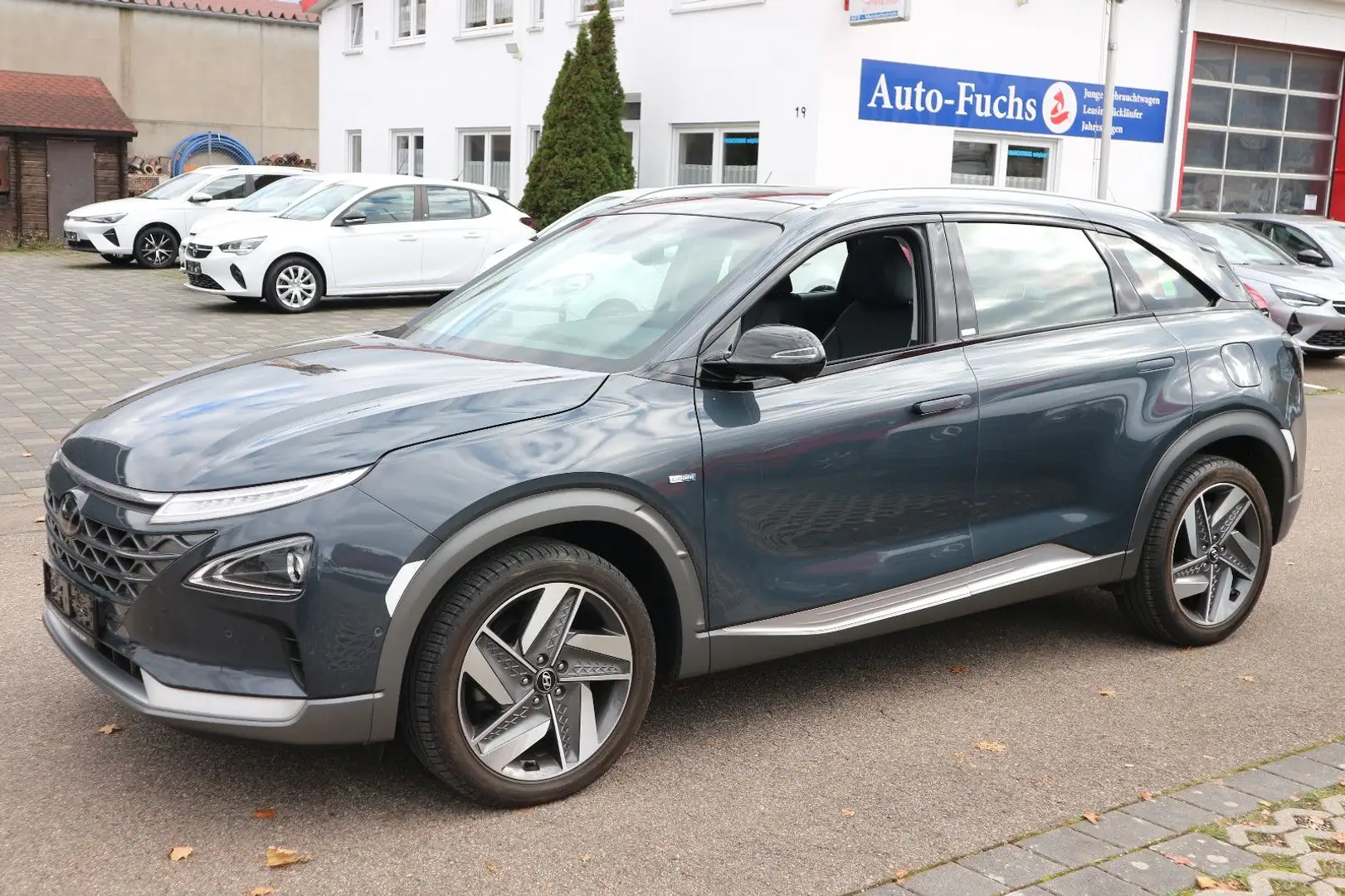 Hyundai NEXO Wasserstoff LEDER SCHIEBEDACH 360°Kamera Blau - 1