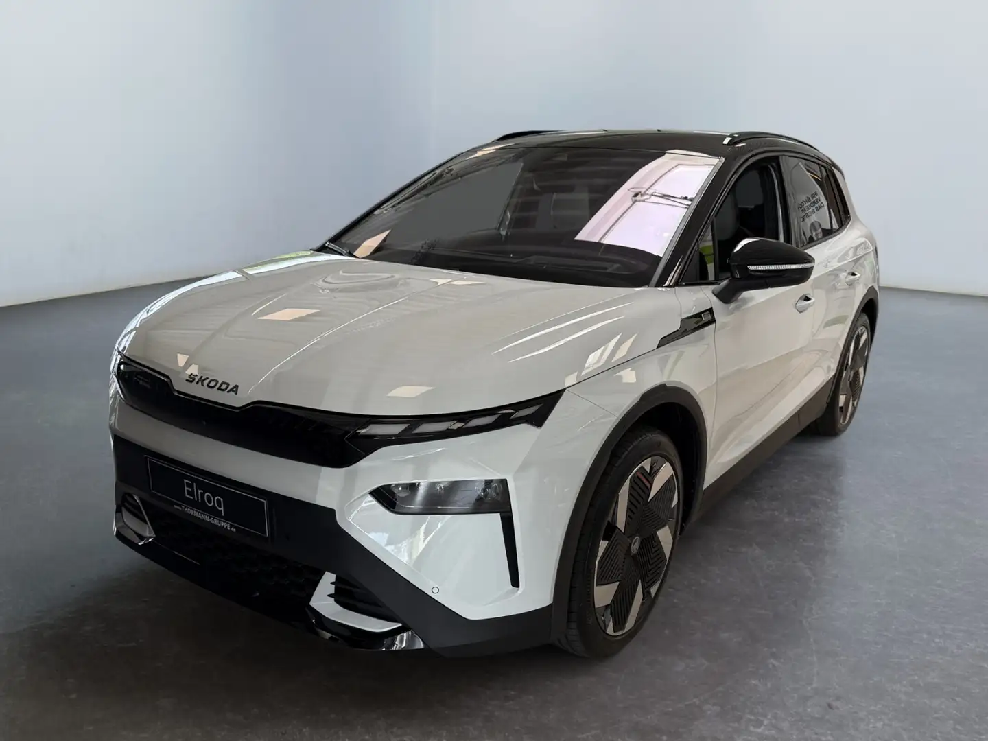 Skoda Elroq 85 Lodge 360-Grad Kam.,4x Sitzheiz,Navi,AHK Blanco - 2