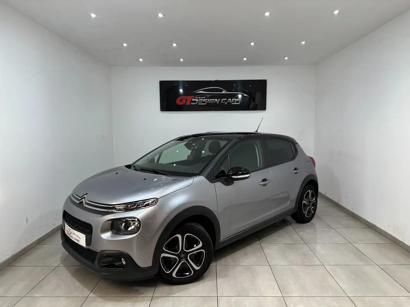 Citroen C3 C3 1.5 BlueHDi*GARANTIE 12 MOIS*LED*GPS* Gris - 2