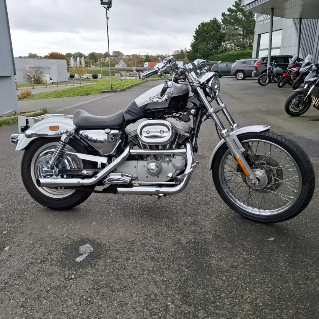 Harley-Davidson Sportster 883 Stříbrná - 1