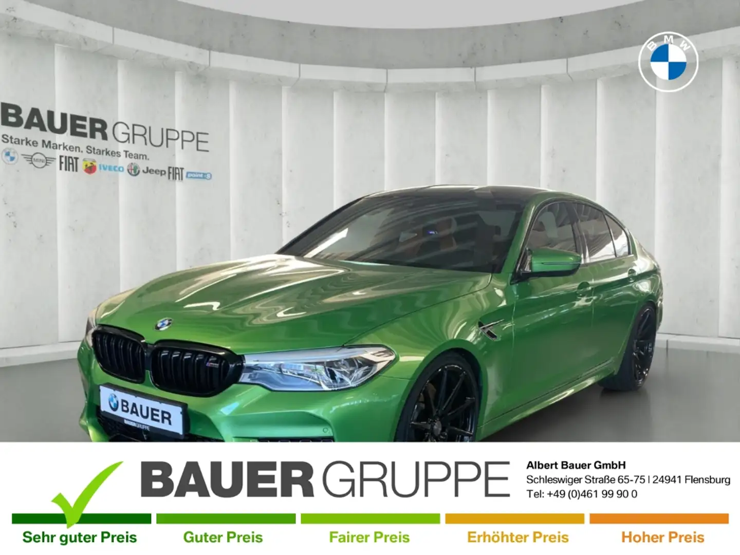 BMW M5 Sport-AGA DA Plus Multif.-Sitz Softclose 21'' Lenk Verde - 1