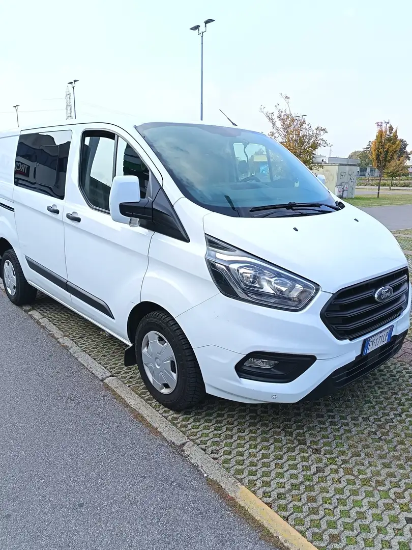 Ford E-Transit vendo furgone Ford transit custom Blanc - 1