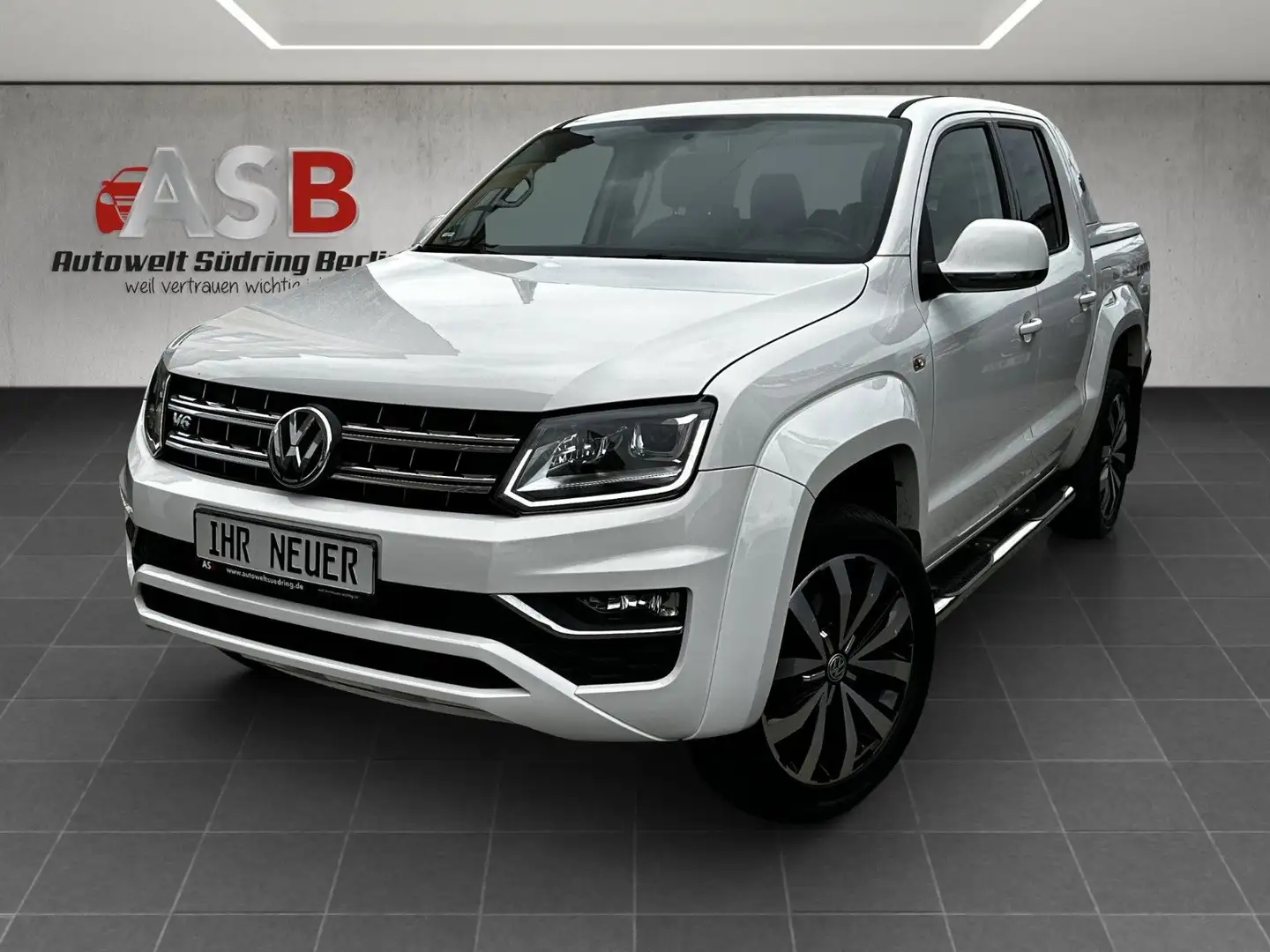 Volkswagen Amarok Aventura DoubleCab 4Motion*LED*LEDER* Wit - 1