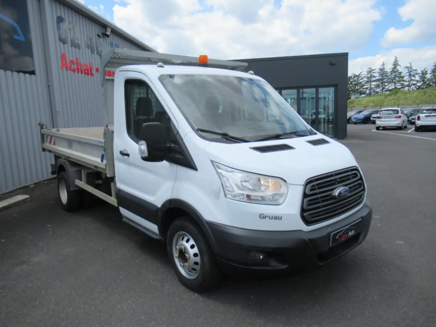 Ford Transit P350 L2 RJ HD 2.0 TDCI 170CH TREND BENNE Blanc - 2