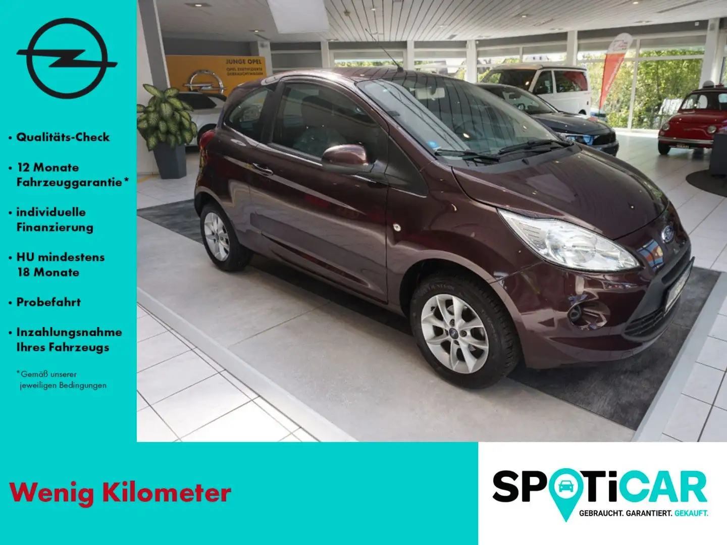 Ford Ka/Ka+ Cool & Sound Edition KLIMA, SITZHEIZUNG, PDC Marrone - 1