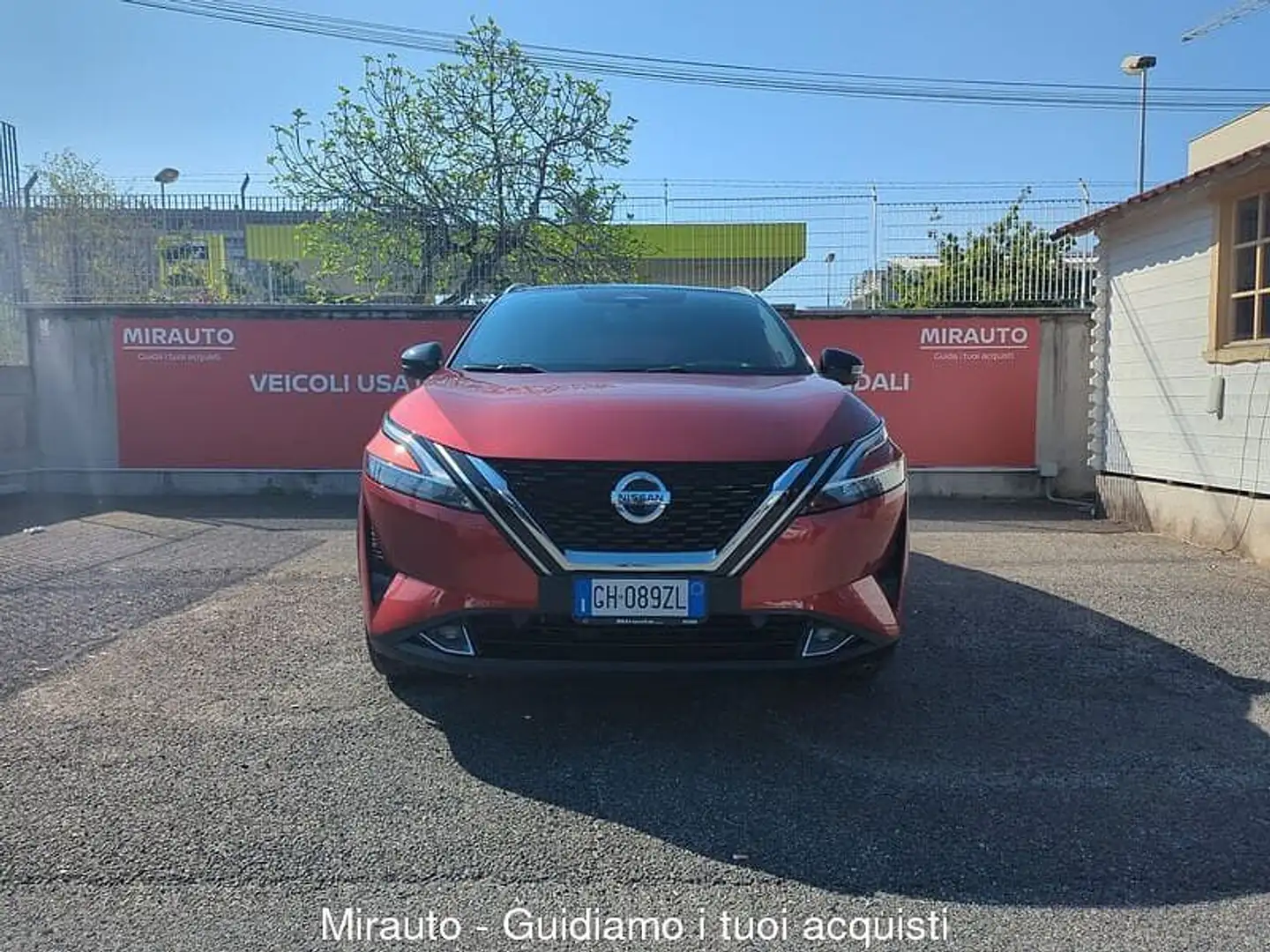 Nissan Qashqai 3ª serie Qashqai MHEV 158 CV Xtronic 4WD Tekna+ Rosso - 2