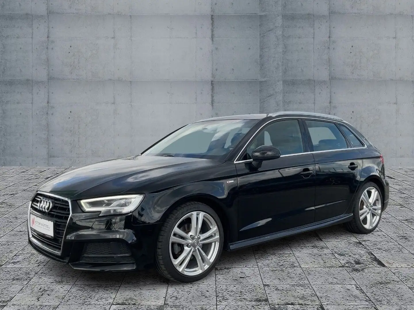 Audi A3 1.5 TSI 2xS-LINE LED+NAV+PDC+GRA+VC Schwarz - 2
