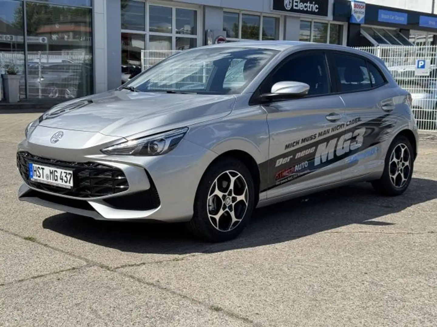MG MG3 3 Comfort Hybrid+ Navi Klima Einparkhilfe Zilver - 1