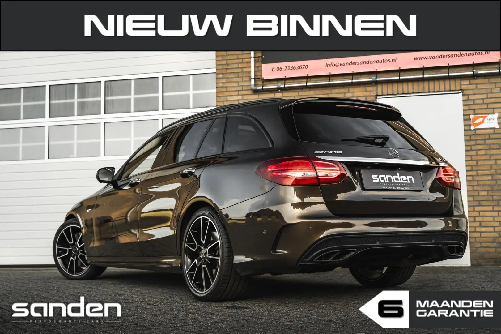 Mercedes-Benz C 43 AMG Estate 4MATIC perf. Seats|Pano|Burm Bruin - 2
