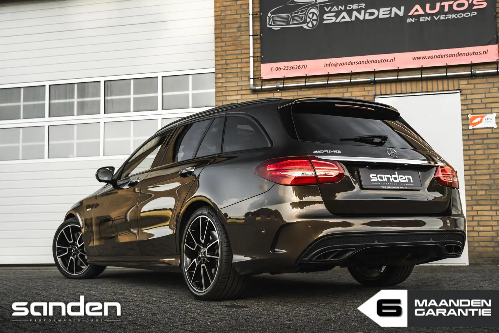 Mercedes-Benz C 43 AMG Estate 4MATIC perf. Seats|Pano|Burm Brun - 2