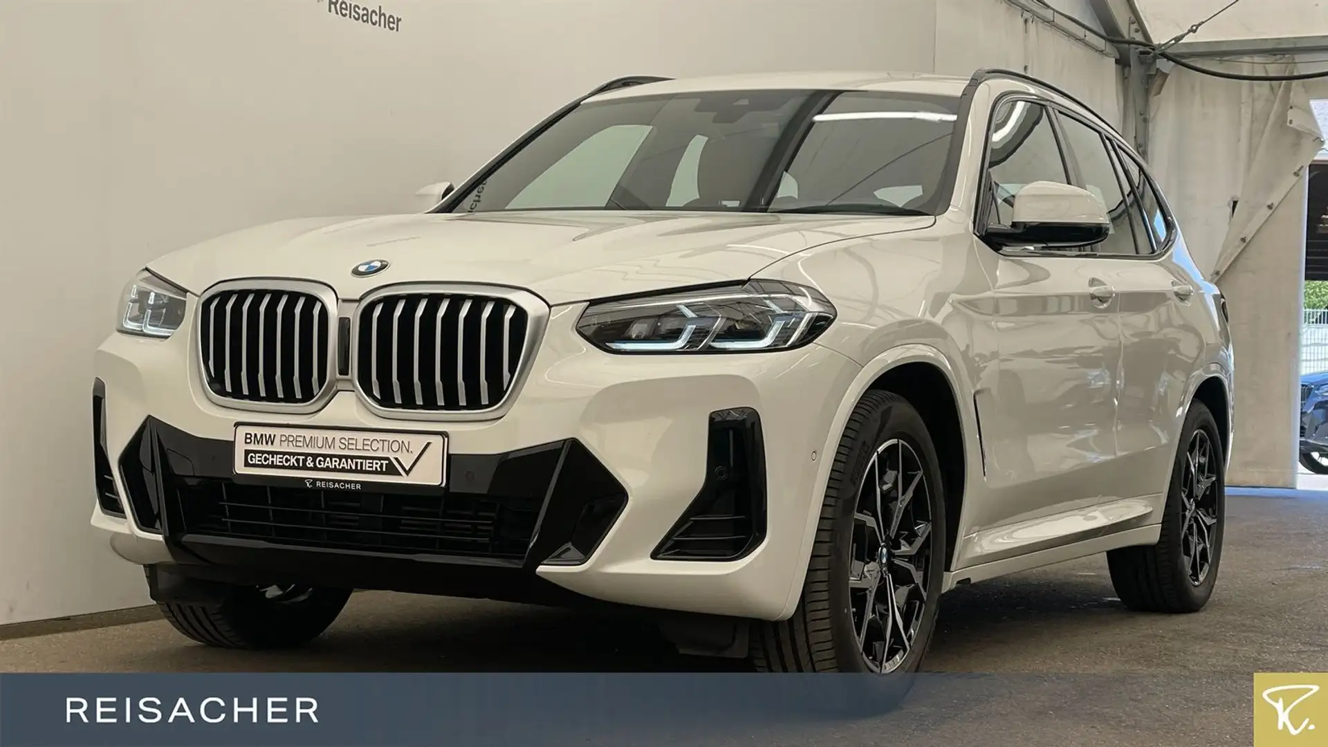 BMW X3 xDrive 20d A M Sport AHK RFK HuD HiFi SHZ 19" Biały - 1