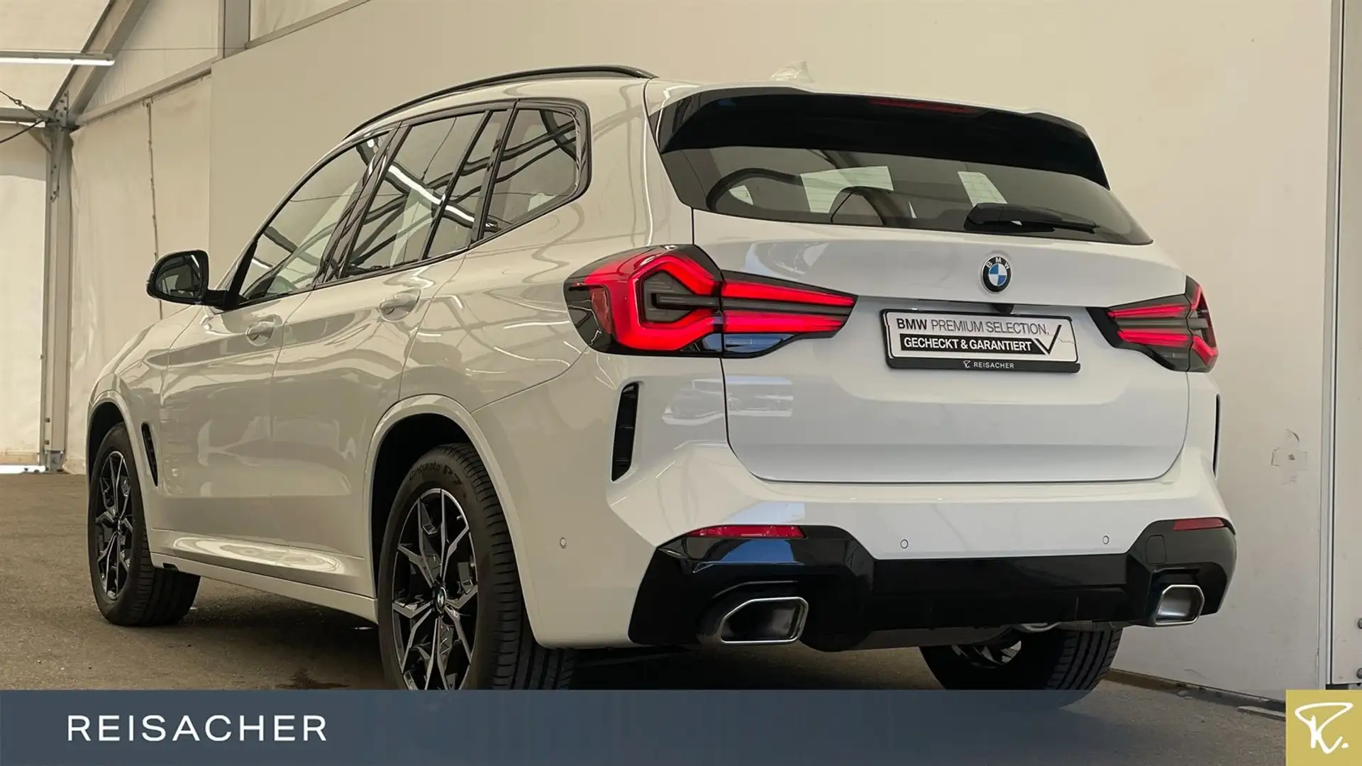 BMW X3 xDrive 20d A M Sport AHK RFK HuD HiFi SHZ 19" Biały - 2