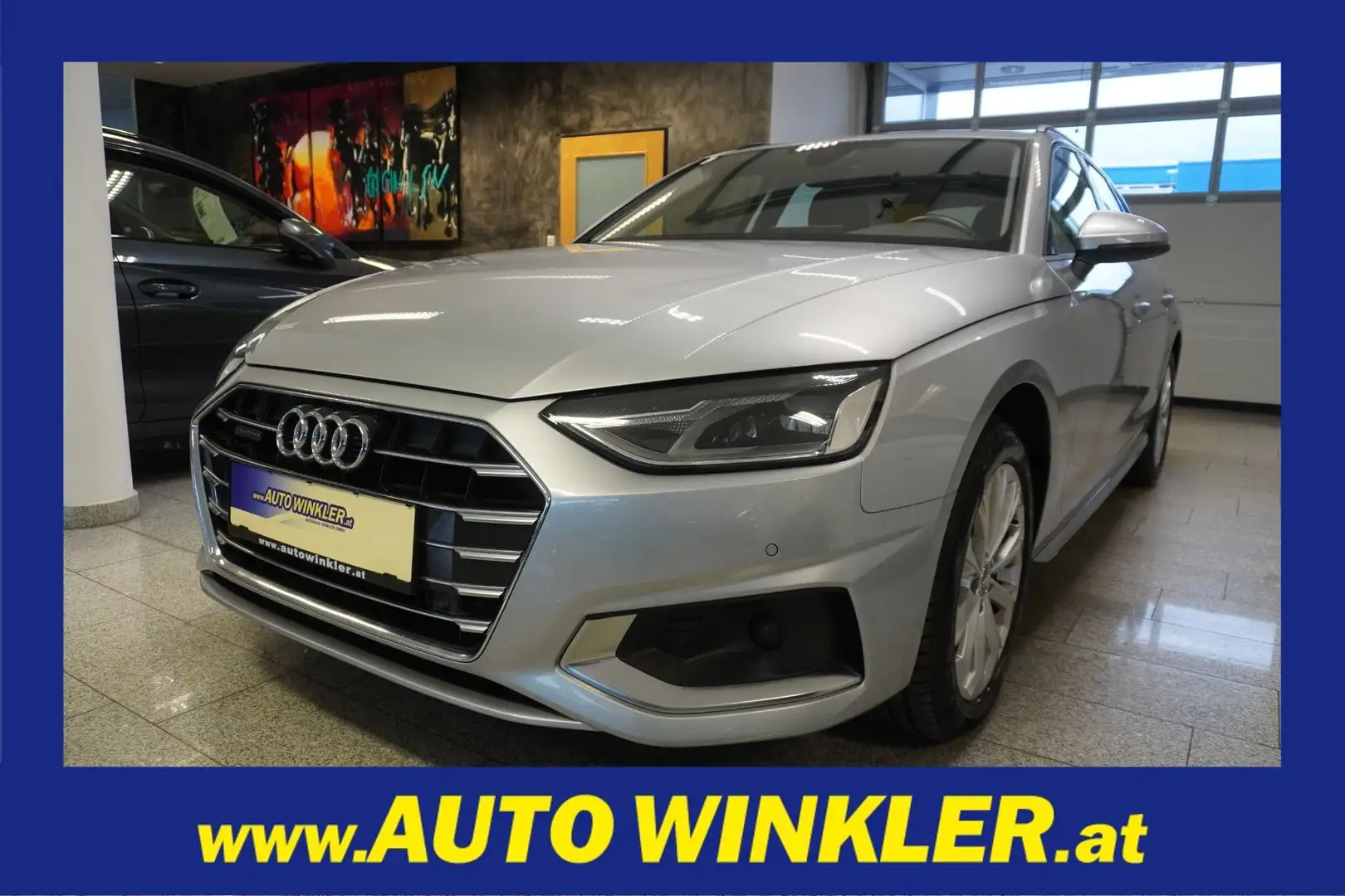 Audi A4 40 TDI quattro advanced LED/PDC/Klima Silber - 1