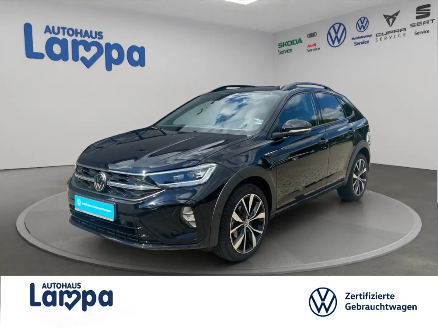 Volkswagen Taigo R-Line 1.5 TSI DSG IQ.Light,NAVI,RFK,SHZ, Noir - 1
