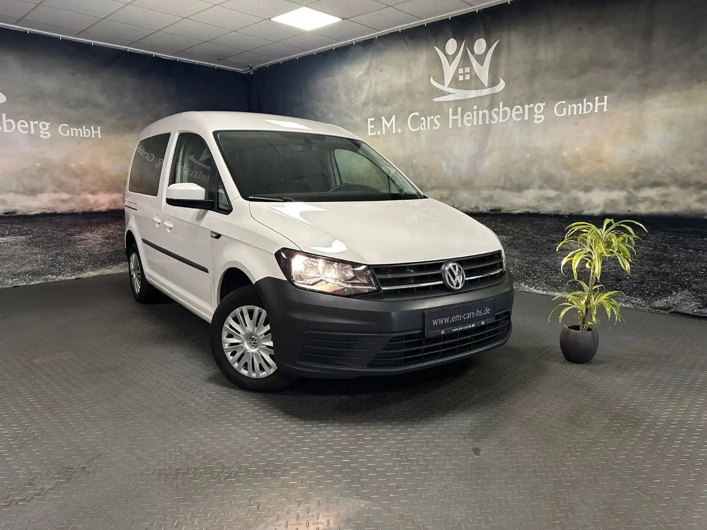 Volkswagen Caddy Trendline Klima 5-Sitzer Tempom. Allwetter Weiß - 1