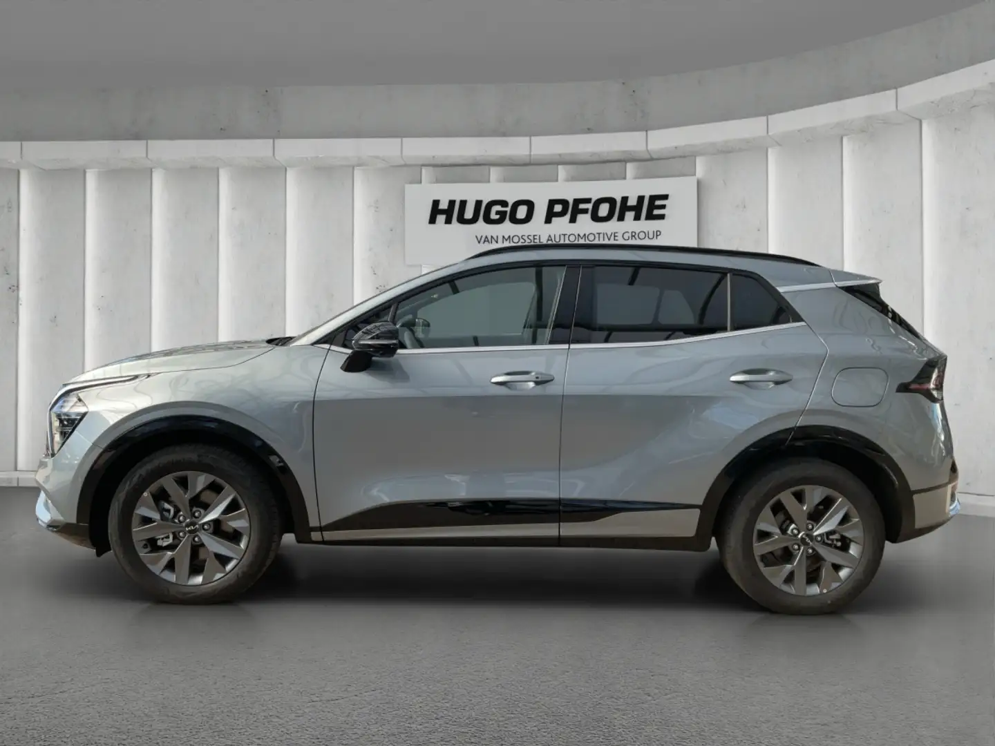 Kia Sportage GT-line 1.6 T-GDI Hybrid Auto 4WD Sports Utility V Silber - 2