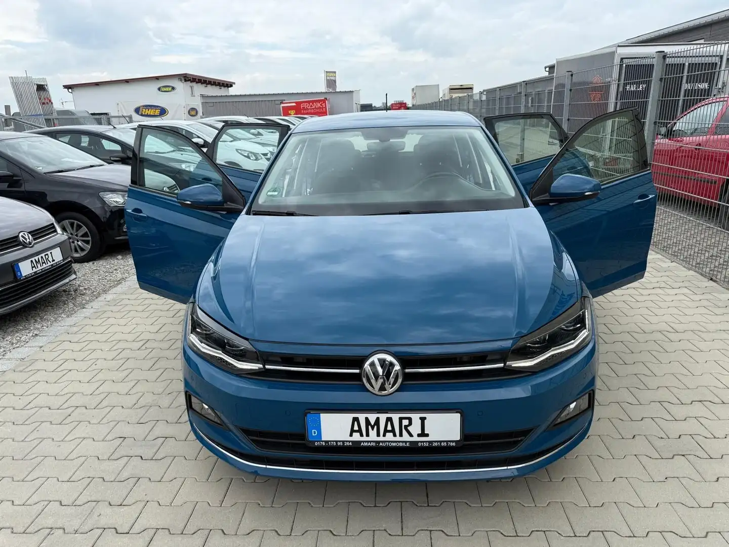 Volkswagen Polo VI Highline*MFL*BT*SH* Bleu - 1