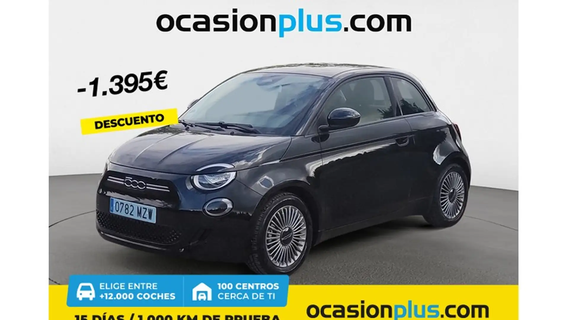 Fiat 500e 70Kw Icon Negro - 1