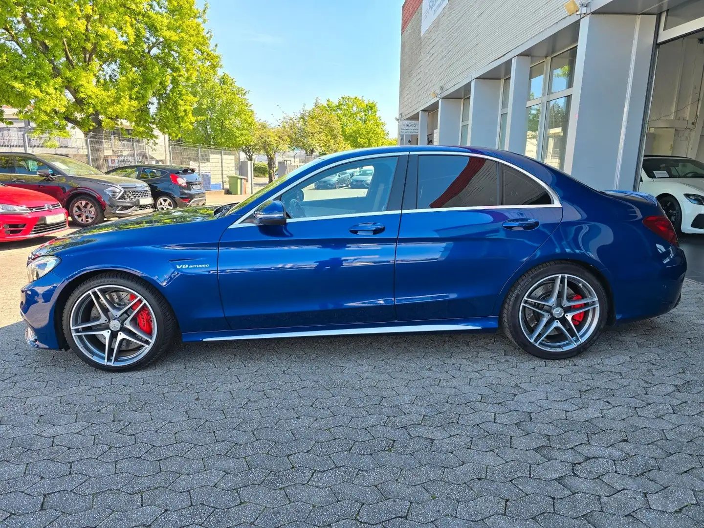 Mercedes-Benz C 63 AMG C 63 S AMG *Burmester*Garantie* Blau - 1