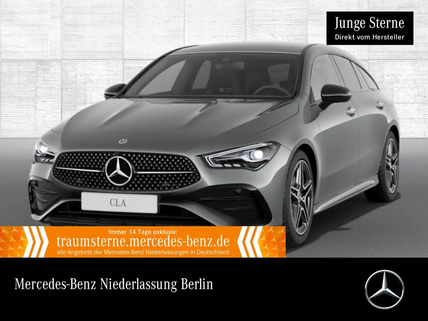 Mercedes-Benz CLA 200 AMG+NIGHT+360°+LED+TOTW+KEYLESS+7G Grau - 1