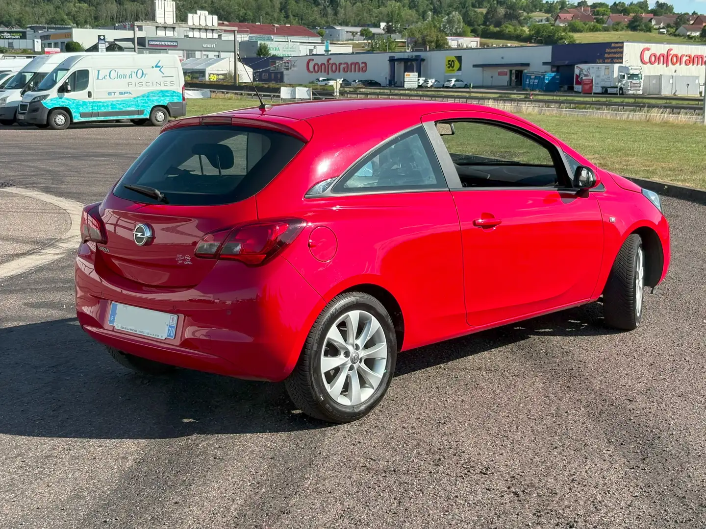 Opel Corsa Corsa 1.4 90 ch Active Rouge - 2