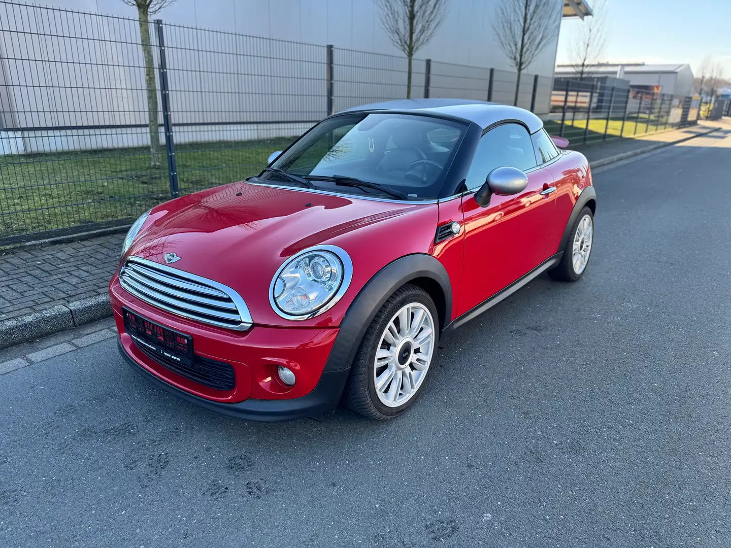 MINI Cooper Coupe TÜV&REIFEN&Inspektion NEU Klima Leder Top Eur5 Rot - 1