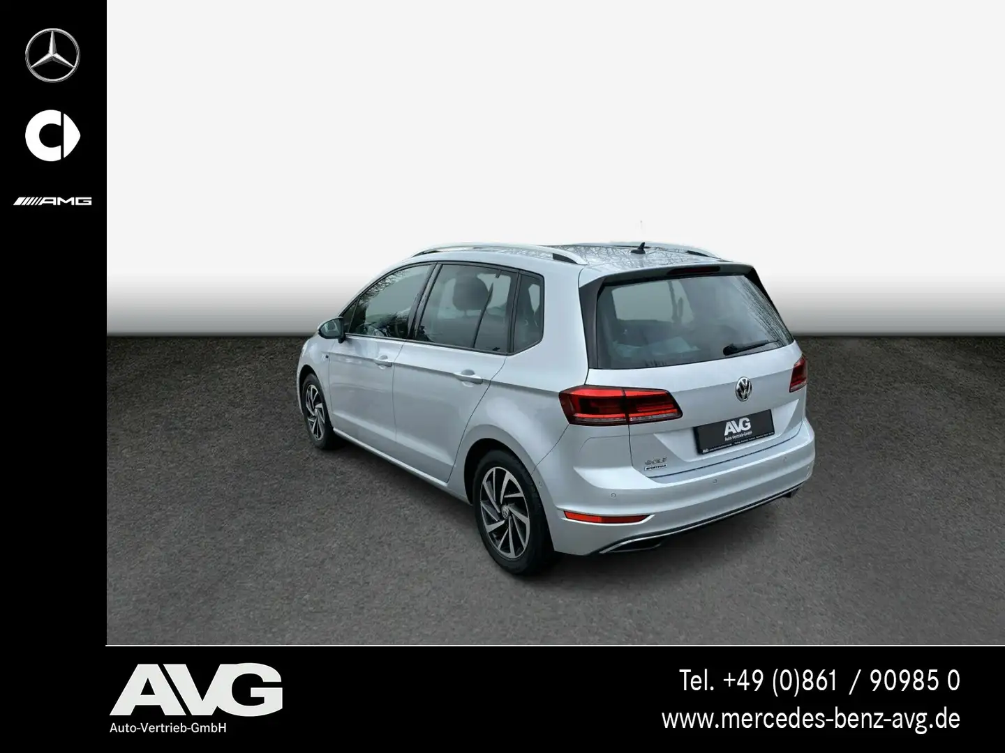 Volkswagen Golf Sportsvan Golf VII Sportsvan 1.0 TSI Join Navi DSG ACC SHZ srebrna - 2