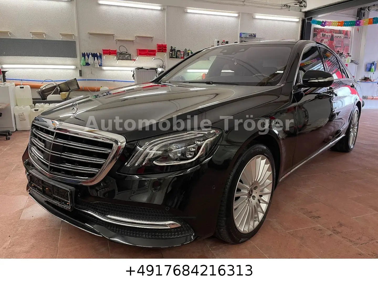 Mercedes-Benz S 350 d | 4Matic | Pano| Standheizung| SoftClose Noir - 1
