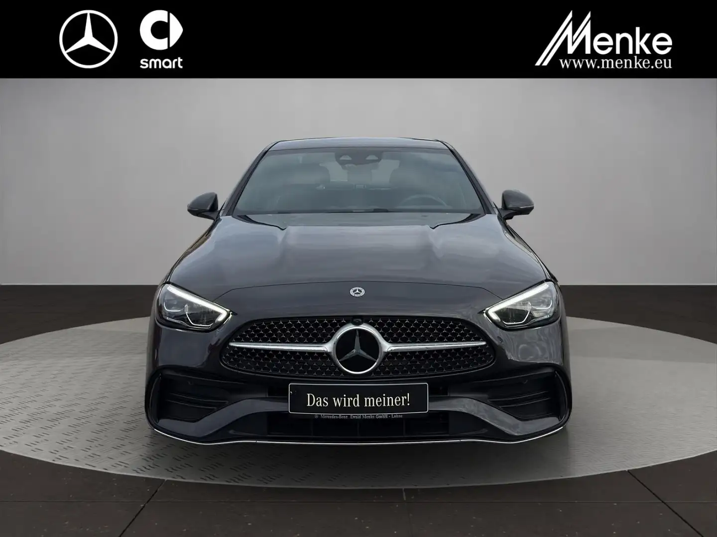 Mercedes-Benz C 220 d AMG+Distro+AHK+Ambiente+Kamera+Carplay Grijs - 2