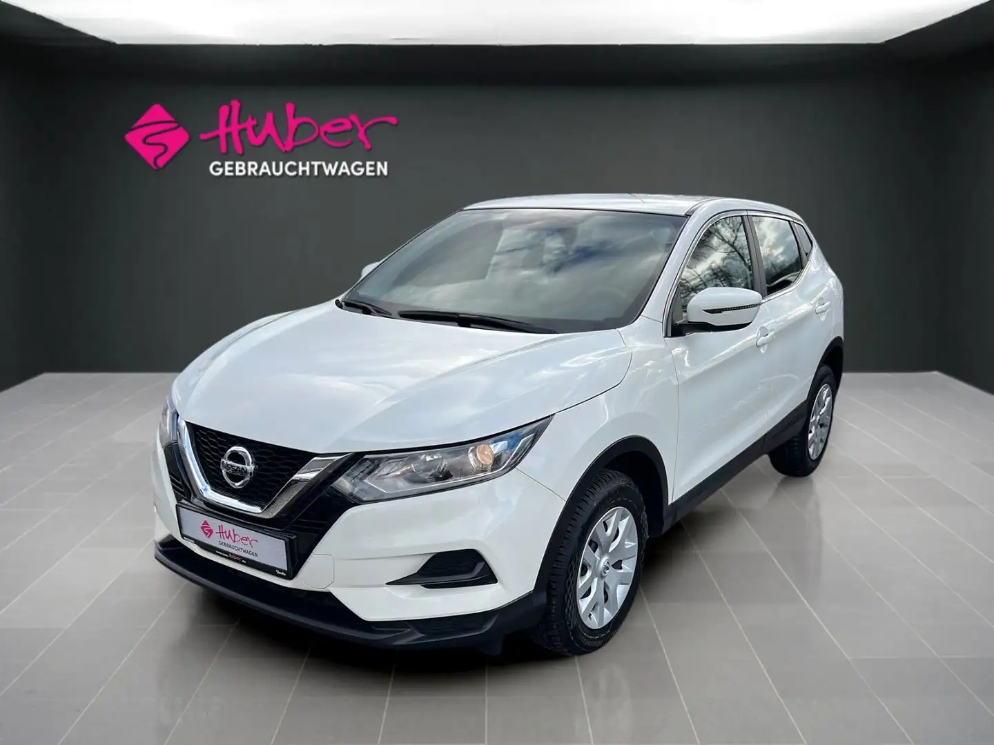 Nissan Qashqai (*LED TAGFAHRLICHT*KLIMAANLAGE*TEMPOMAT) Weiß - 1