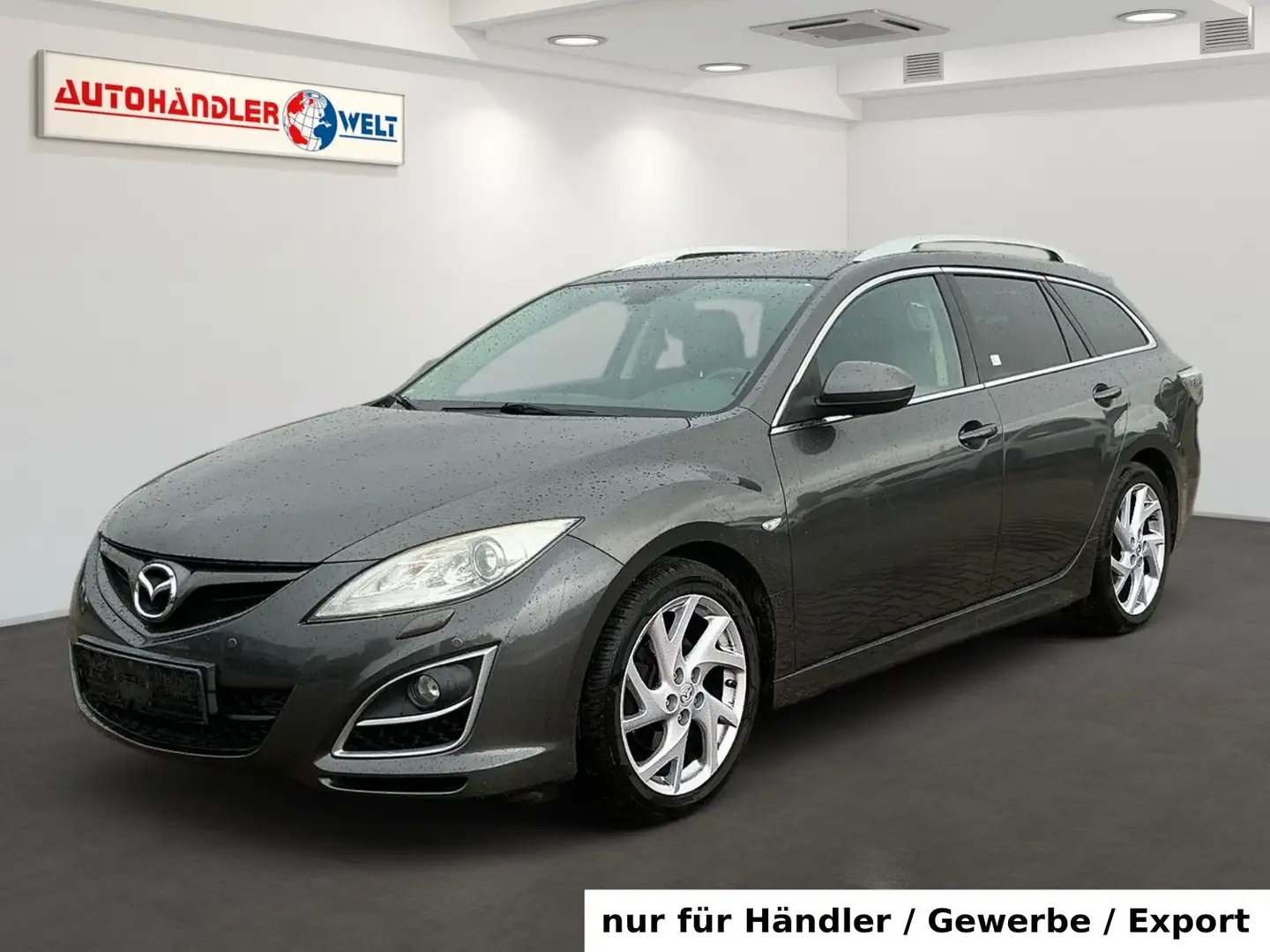 Mazda 6 Kombi 2.2 CRDT Sport Xenon AHK AAC PDC T-Leder Gris - 1