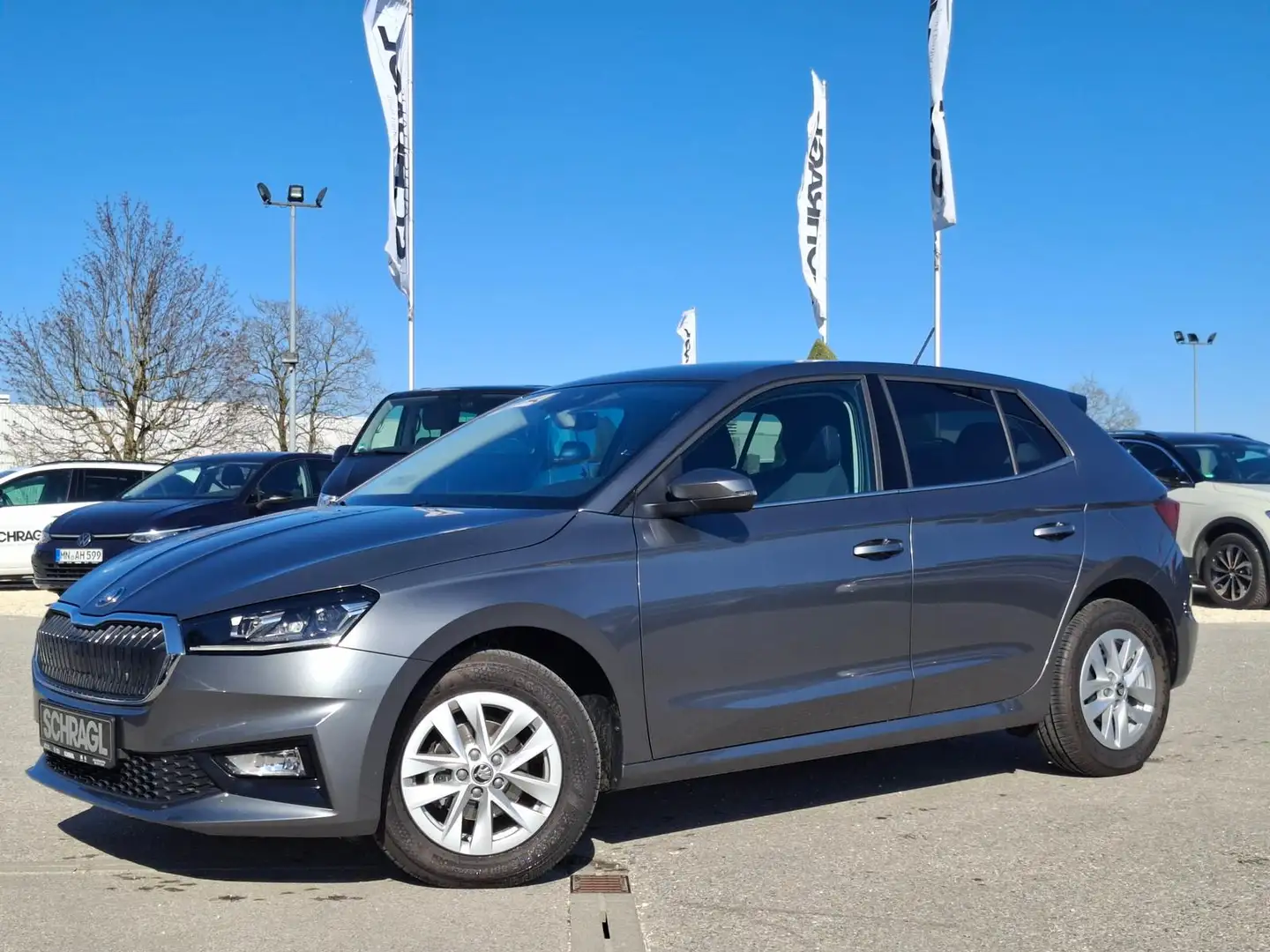 Skoda Fabia 1.0 TSI STYLE+GARANTIE+APP+SITZHZG+KESSY Grijs - 1