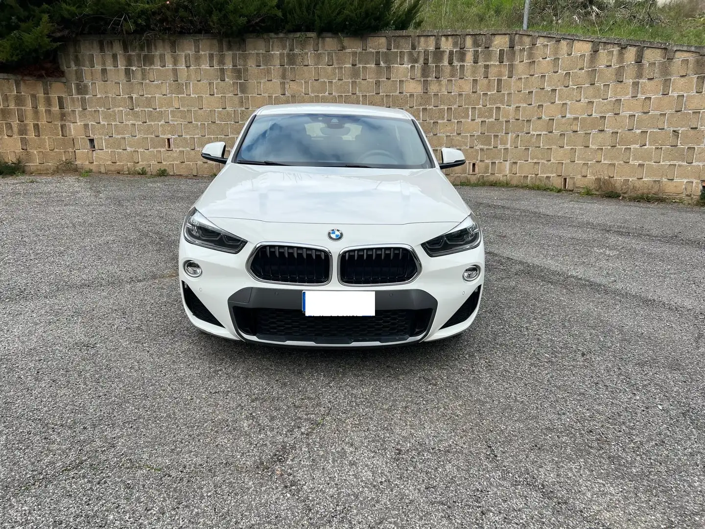 BMW X2 F39 xdrive20d Msport X auto KM 85000 Pelle Navi .. Weiß - 2