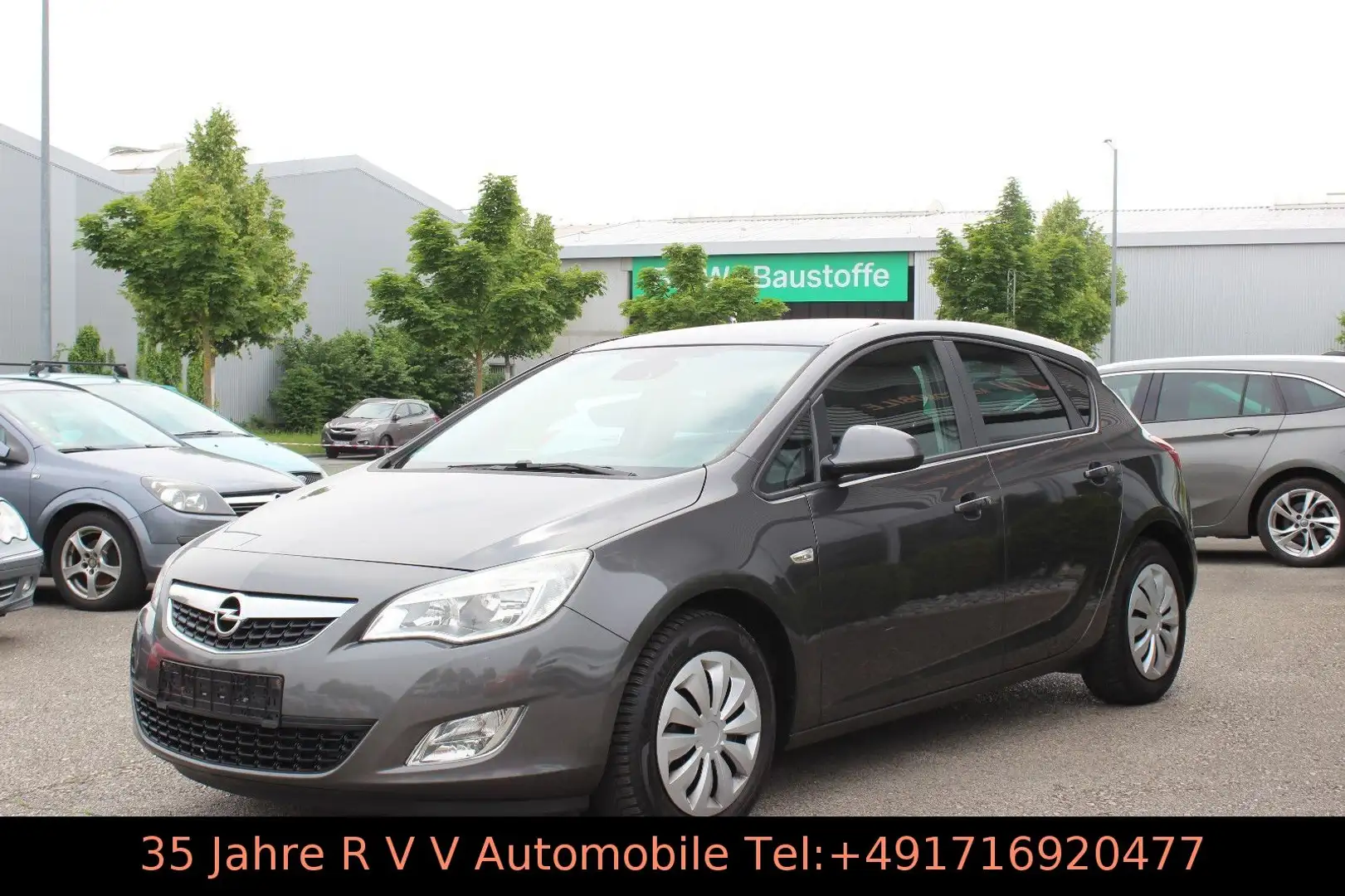 Opel Astra J 1.6 Design Edition, Scheckheftgepflegt, Grau - 2