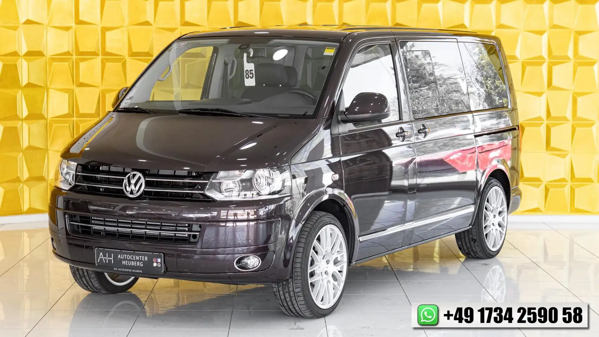 Volkswagen T5 Multivan Highline*KEIN ÖLVERBRAUCH*STANDHEIZUNG Schwarz - 1