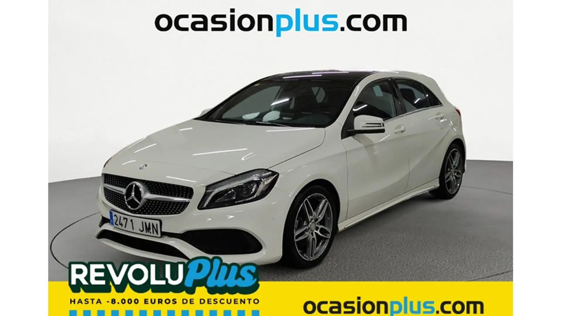 Mercedes-Benz A 180 180CDI BE AMG Line 7G-DCT Weiß - 1