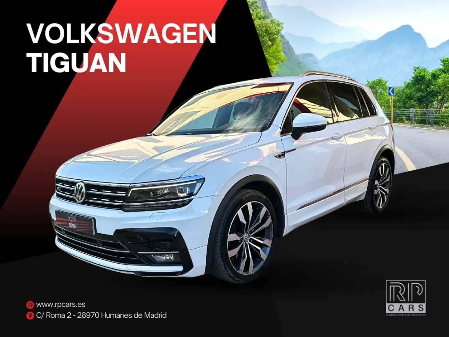 Volkswagen Tiguan 2.0TDI Sport 4Motion DSG 140kW Wit - 1