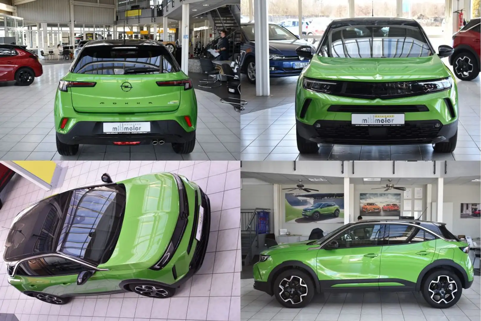 Opel Mokka 1.2T Ultimate AT NAVI Massage LED Kamera Grün - 2