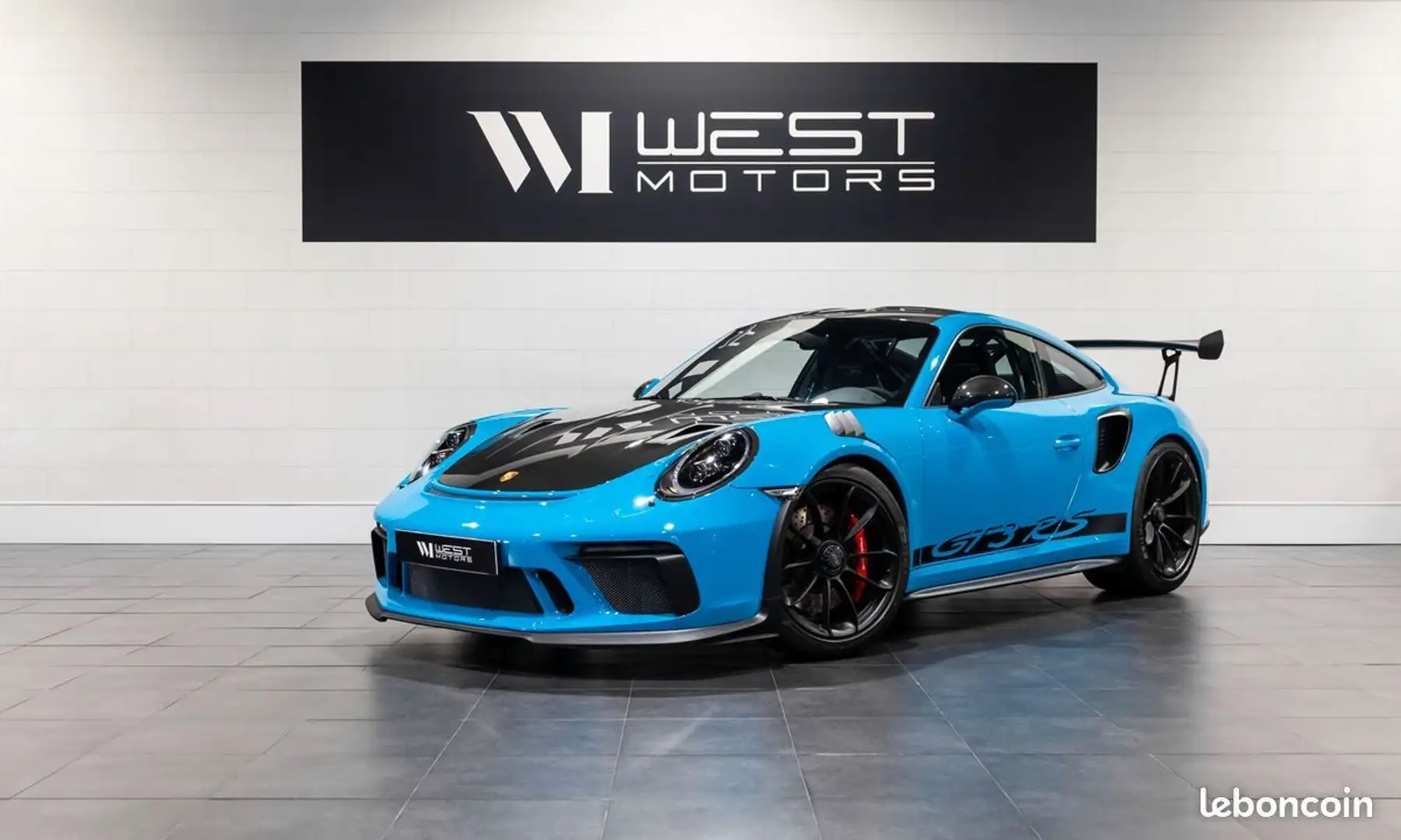 Porsche 911 Type 991.2 GT3 RS 4.0 520 Weissach – Immat France  Bleu - 1