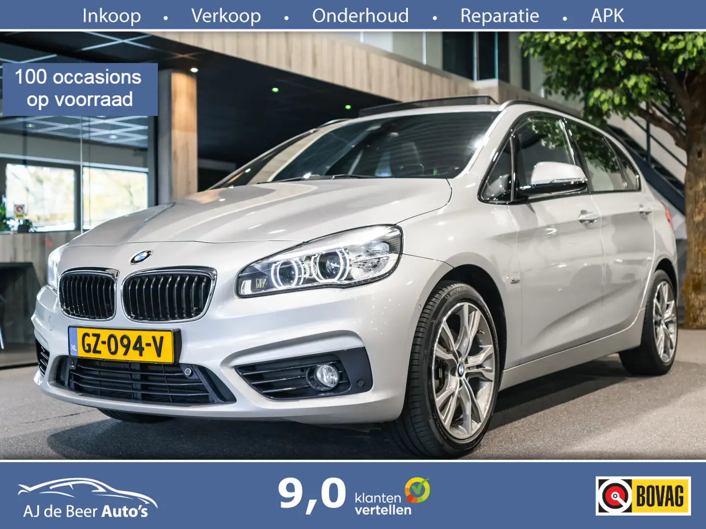 BMW 218 2-serie Active Tourer 218i Sport Automaat | Panora Grijs - 1