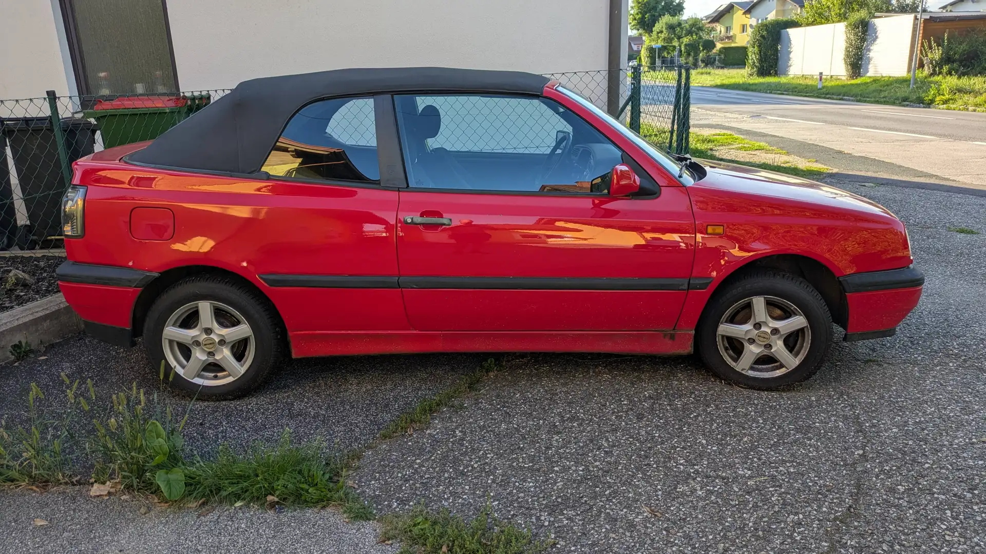 Volkswagen Golf Cabriolet Golf Rabbit Cabrio el. Verdeck Rot - 2