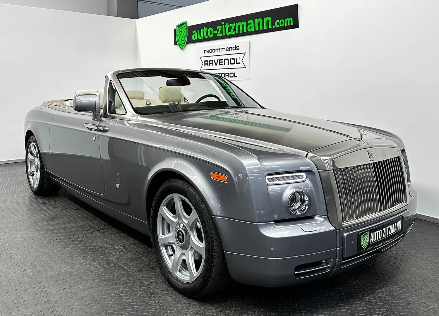 Rolls-Royce Phantom Drophead/TEAK-DECK/KAMERA/WENIG KM/TOP Silber - 1