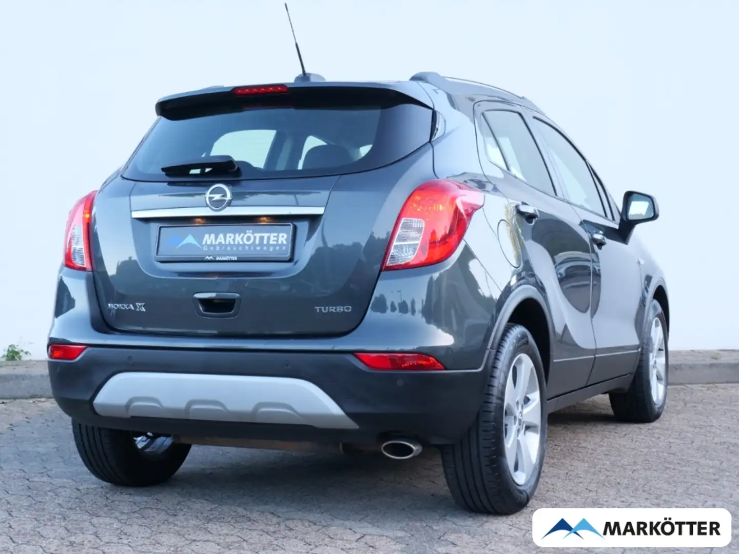 Opel Mokka X 1.4 Turbo Active /Scheckheftgepfl. Opel/ Grau - 2