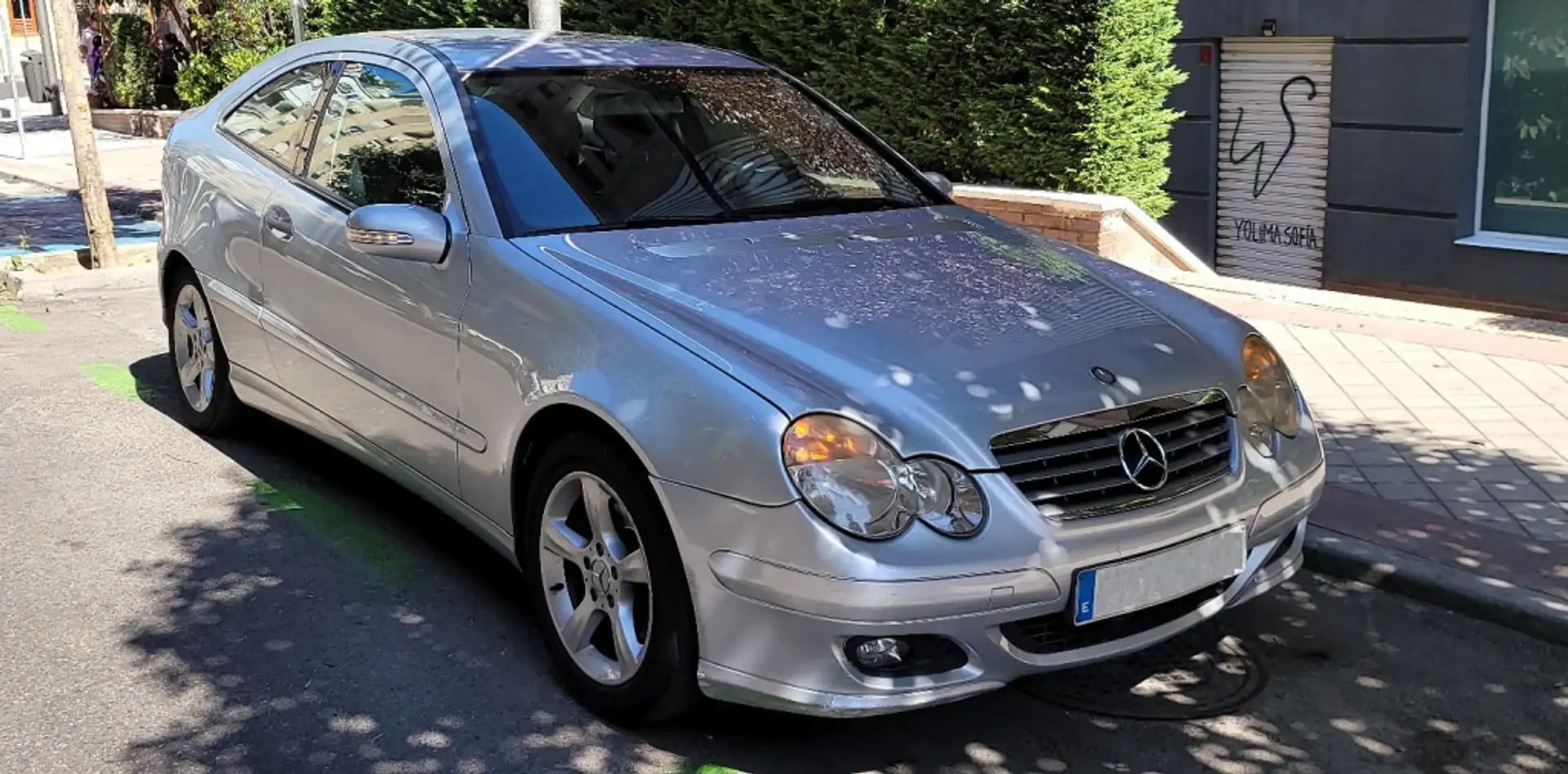 Mercedes-Benz C 220 Sportcoupé 220CDI Sport Edition Silver - 1
