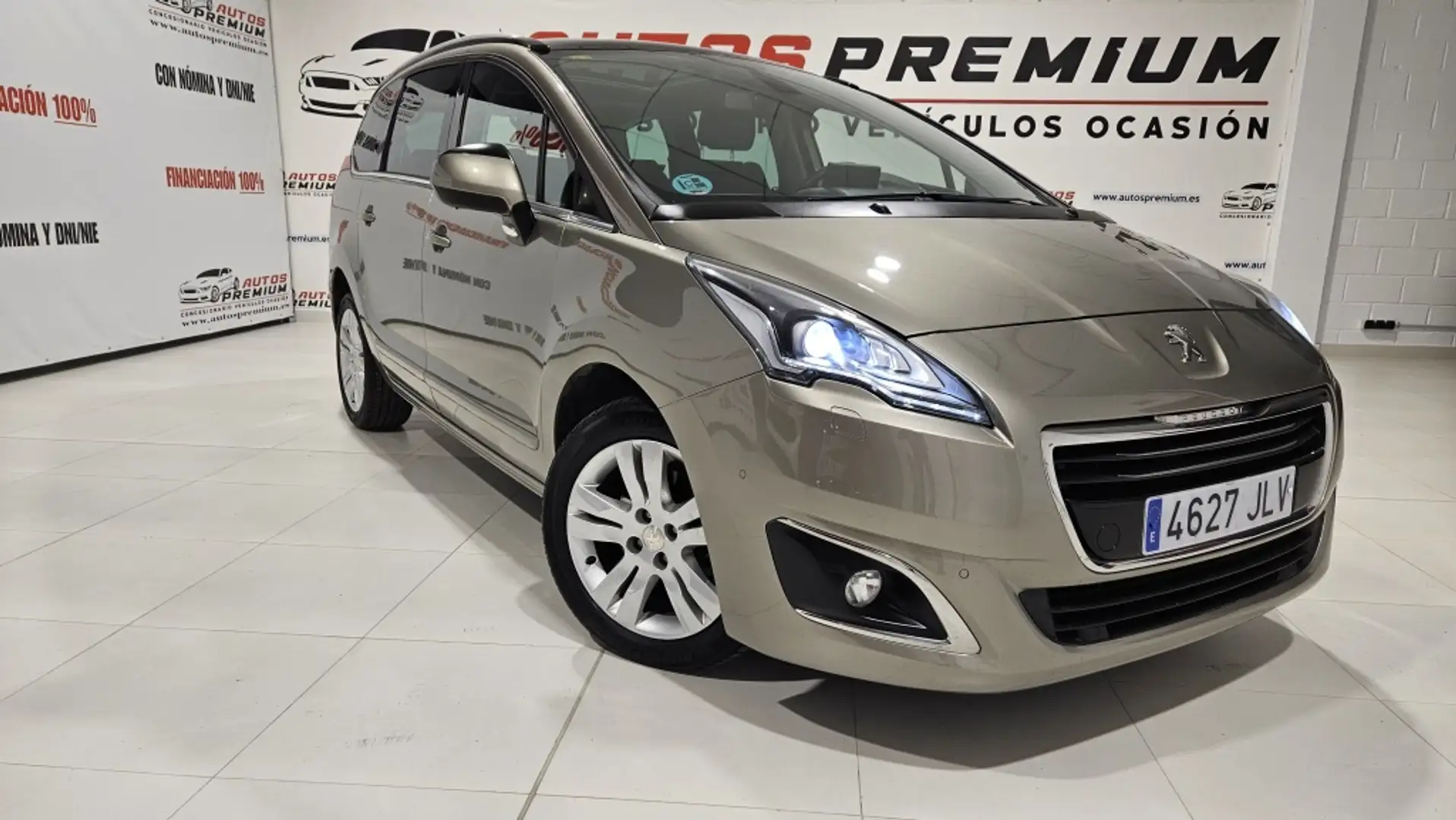 Peugeot 5008 2.0 BlueHDi Allure 7 pl. 150 Beige - 2