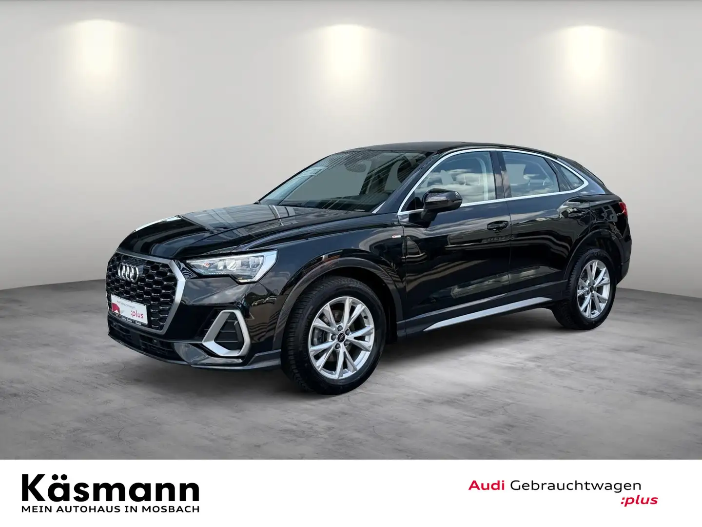 Audi Q3 S line 35TFSI LED NAV KAM ACC SHZ Schwarz - 2