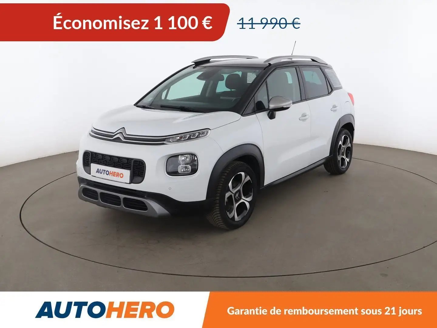 Citroen C3 Aircross 1.2 PureTech Shine EAT6 Blanc - 1