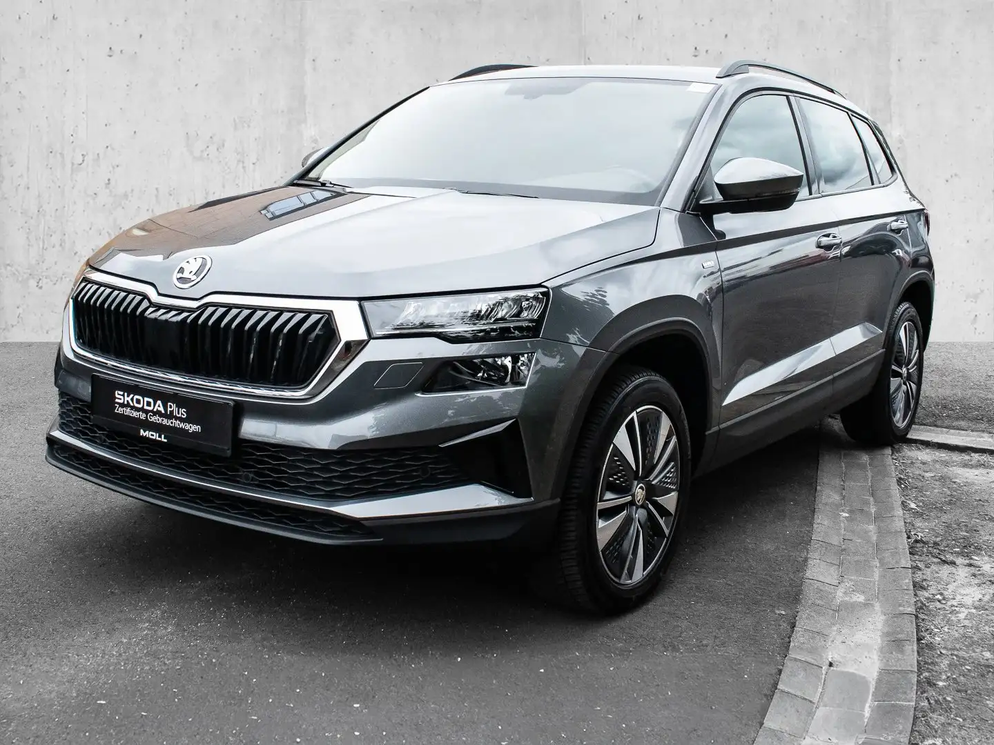 Skoda Karoq 1.0 TSI Ambition SHZ AHK DYNLICHT LM Grau - 2